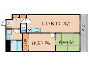 ｲﾝﾍﾟﾘｱﾙﾊﾟﾚｽ ﾘﾊﾞ-ｻｲﾄﾞの物件間取画像